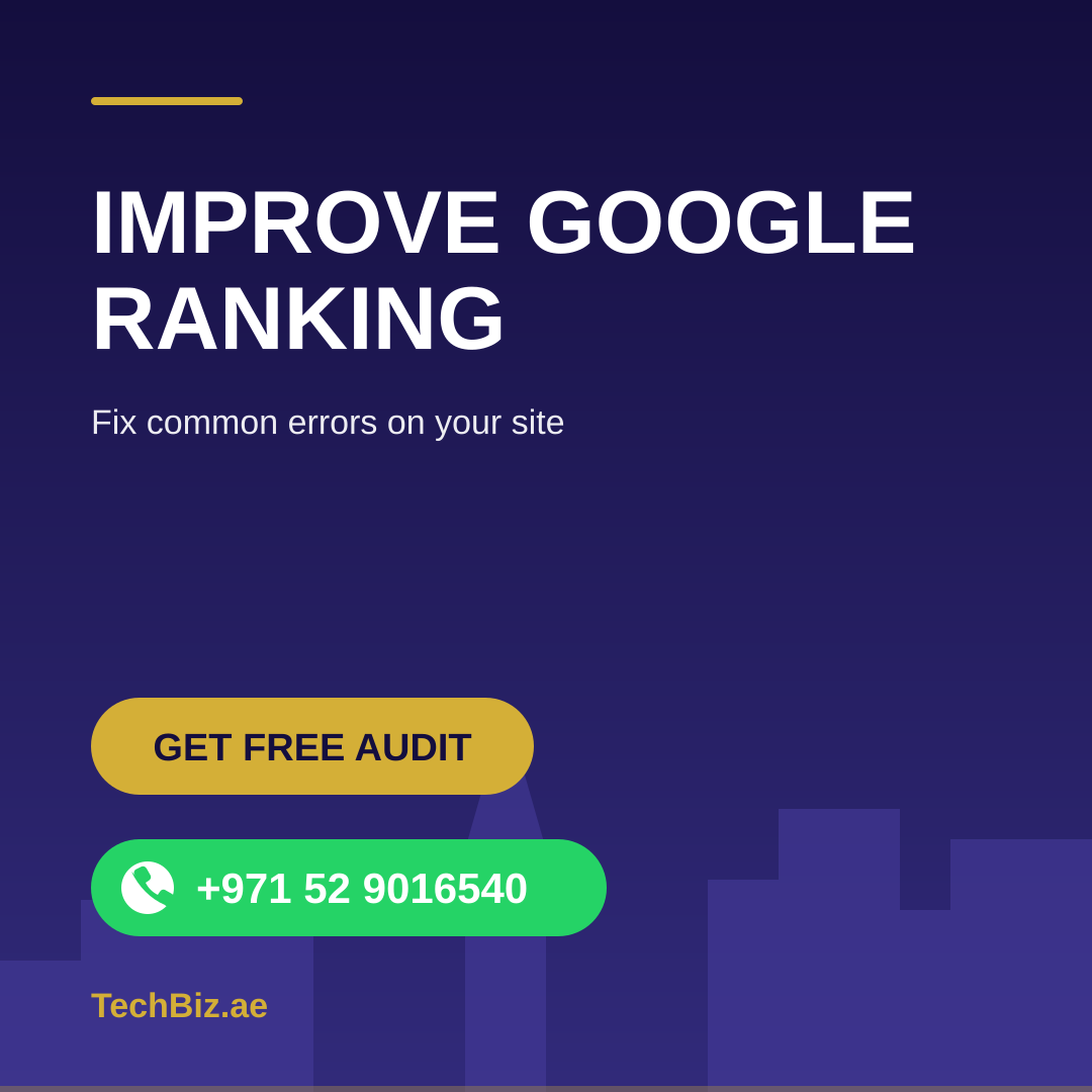 In Dubai, a customer compares from three websites in two minutes — yours and the two tabs…